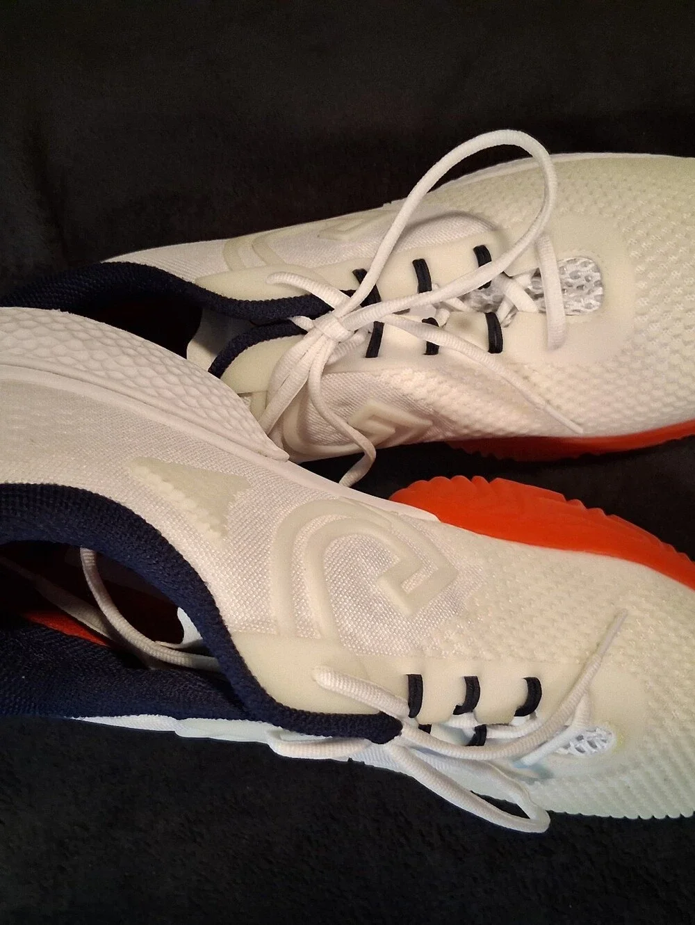 G/Fore Pickleball/Tennis Men's Athletic Lace-Up Shoes - White & Navy